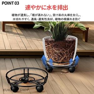 プランタースタンド 植木鉢台 鉢置台 花台 キ...の詳細画像4