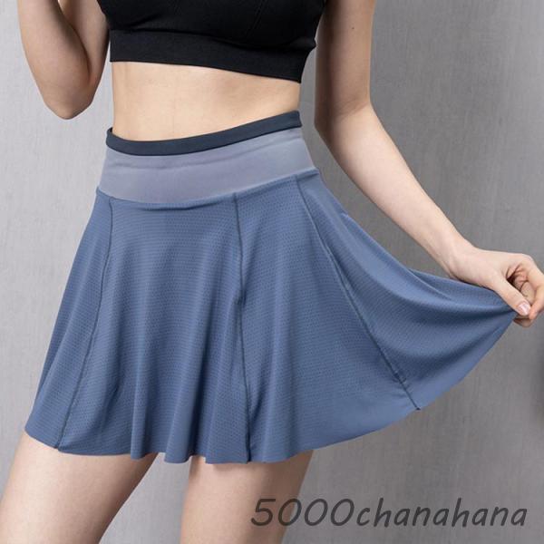 ゴルフウェア レディース ゴルフスカート インナーパンツ付 テニススカート ストレッチ カーゴスカー...