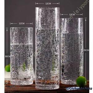 ガラスVASE 円柱 花びん大きな フラワーベ...の詳細画像3