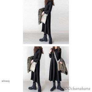 シャツワンピース レディース 長袖 ワンピース...の詳細画像3