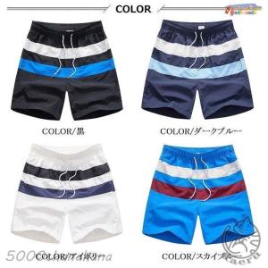 サーフパンツ メンズ 水着 海水パンツ 水陸両...の詳細画像2