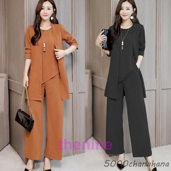 パンツスーツ レディーススーツ フォーマル オフィス ビジネス かっこいい ズボン 大きいサイズ 結...