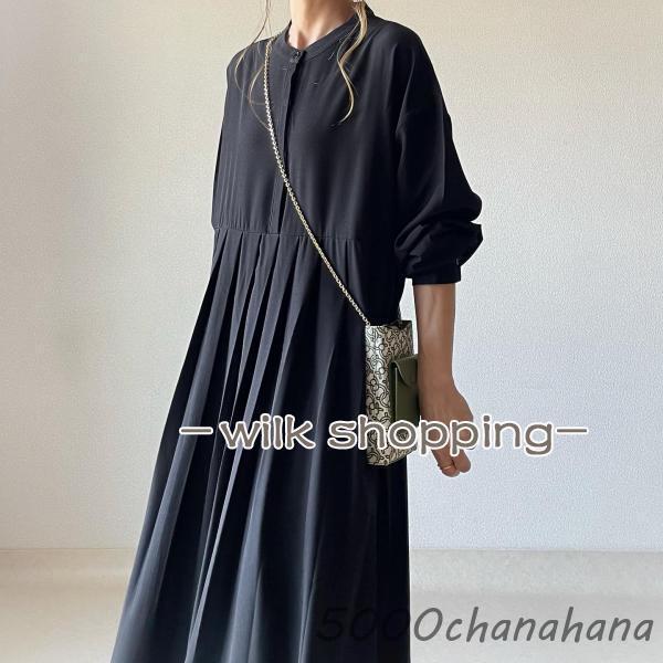 ワンピース レディース 40代ワンピース 秋冬新作 長袖ワンピース きれいめ マキシ丈 秋冬 通勤着...