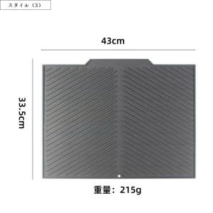 爆買 水切りマット キッチン用品 北欧 シリコ...の詳細画像3
