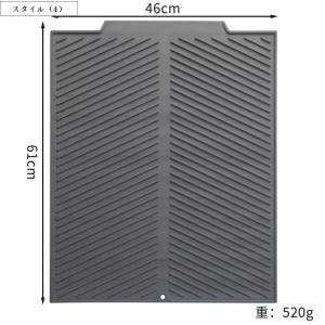 爆買 水切りマット キッチン用品 北欧 シリコ...の詳細画像4