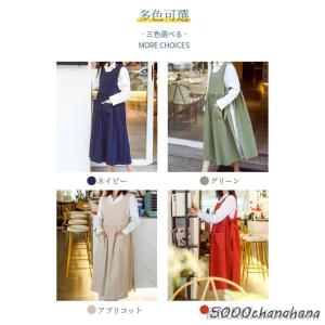 H型エプロン ドレスエプロン レディースワーク...の詳細画像5