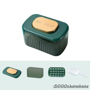 製氷皿 製氷機 蓋付 氷ボックス付き アイスス...の詳細画像2