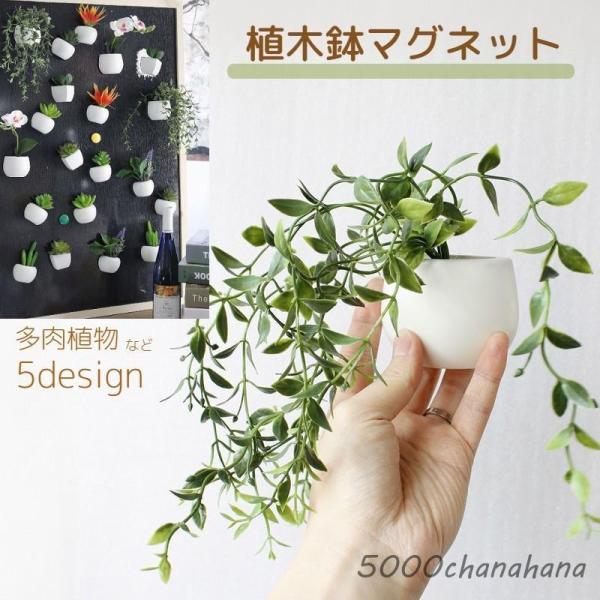 マグネット 多肉植物 サボテン 造花 インテリア リビング ガーデニング アートフラワー 装飾 飾り...