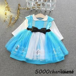 プリンセスドレス 子供 ドレス キッズ 長袖 ...の詳細画像4
