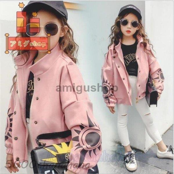 トレンチコート 子供コート キッズ 女の子 子供服 ジュニア 秋アウター 長袖 秋服 無地 フード付...