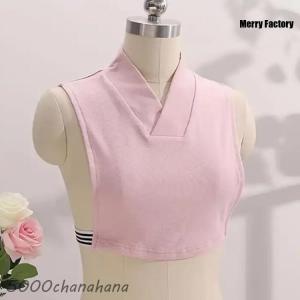 襦袢 Tシャツ 半襦袢 ノースリーブ 付け襟 ...の詳細画像3