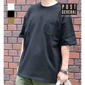 半袖 Tシャツ 無地 綿100% Tシャツ POST GENERAL / ポストジェネラル Tシャツ IGF WPM / 新入荷 /｜500works