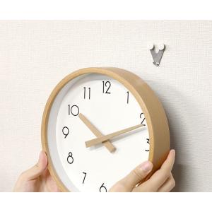 フック 石膏ボード 掛け時計 壁掛け時計 目立...の詳細画像1