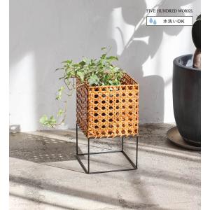 ラタンプランタースタンド Grand グラン PS-600 幅60cm 長方形 人工