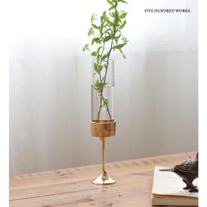 切子 ナルミ グラスワークス ワルツカット 色被せ切子 20cm花瓶