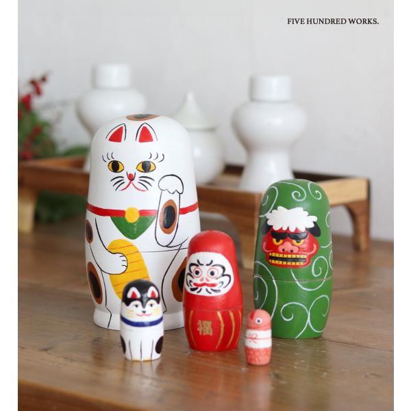 人形 だるま 招き猫 犬張子 縁起物 木製 日本の縁起物 木製 お正月 かわいい 置物 北欧 公式 ...