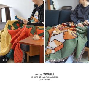 公式 スローケット ブランケット ひざ掛け ベ...の詳細画像3