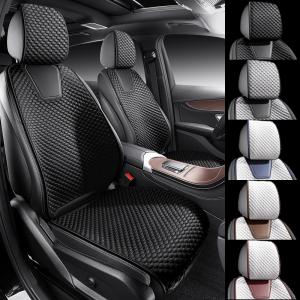 メルセデス・ベンツ Eクラス W212 シートカバー 綿 コットン 車 エプロンタイプ 運転席 助手席 前席セット 5色 CTA