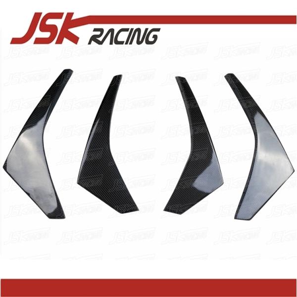 フロントカナード GT-R R35 GTR '08-'11 カーボン製 VR38DETT 日産 JS...