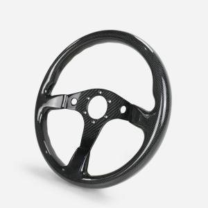 ステアリング momo ボス対応 汎用 スポーツタイプ 本革 直径 約345mm