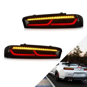 テールライト 16-18シボレーカマロ用スモーク* TRON LED BAR