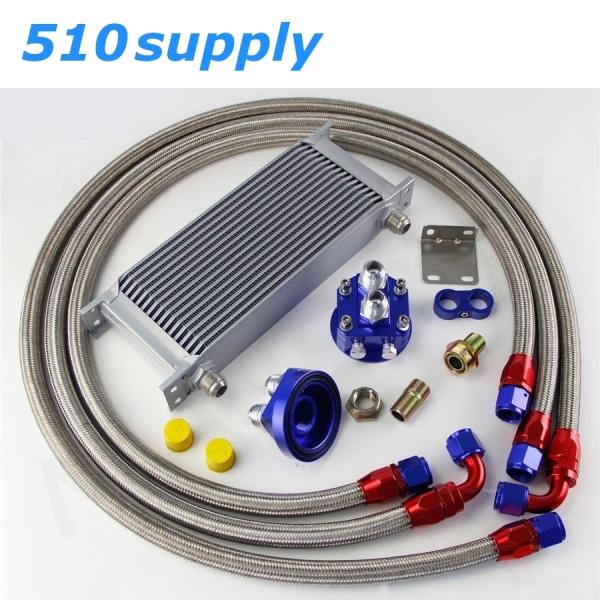 16段オイルクーラー JZX90 JZX100 JZX110 マーク2 チェイサー クレスタ ヴェロ...