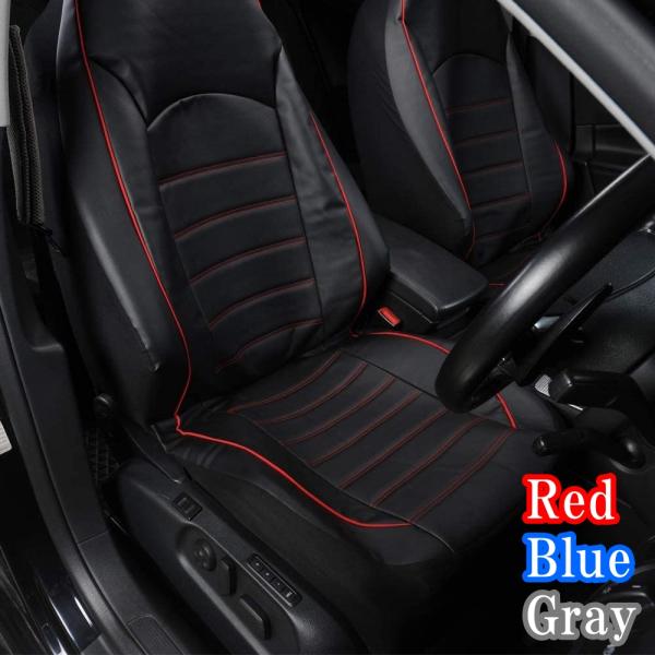 シートカバー 防水 クライスラー 200 JS ポリウレタンレザー 車 運転席 助手席 前席セット ...