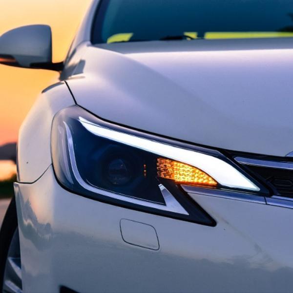 ヘッドライト 130系 マークX GRX130 LED RSU製 後期型 クリア 4GR-FSE 2...