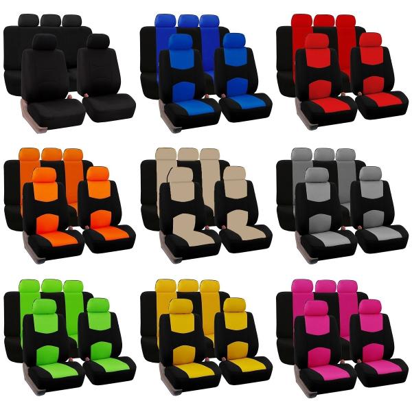 シートカバー スカイライン GT-R Skyline GTR ポリエステル 前後席 5席セット 被せ...