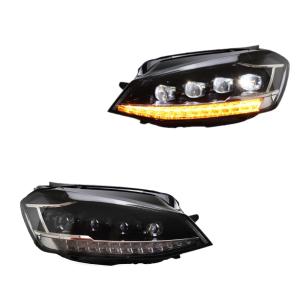 フォルクスワーゲン ゴルフ7 GOLF7 5G 前期 LED ヘッドライト 左右