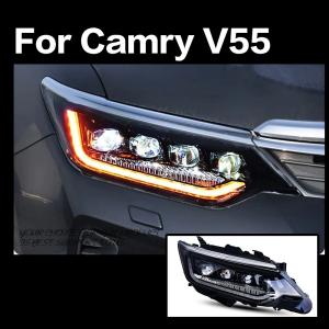 カムリ AVV50 50系 LED ヘッドライト 左右 ヘッドランプ トヨタ 前期型