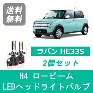 スズキ アルトラパン HE22S LEDヘッドライト H4 Hi/Lo 6000K 8000LM 2