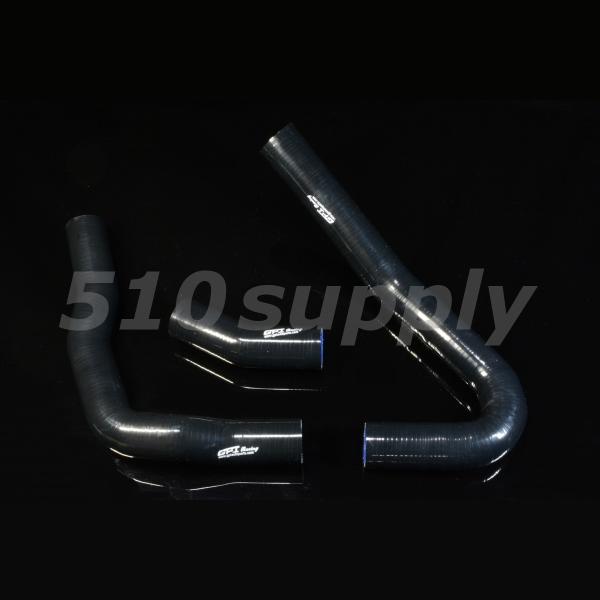 ラジエターホース KS13 シルビア KRS13 180SX クーラントホース ブラック CA18D...