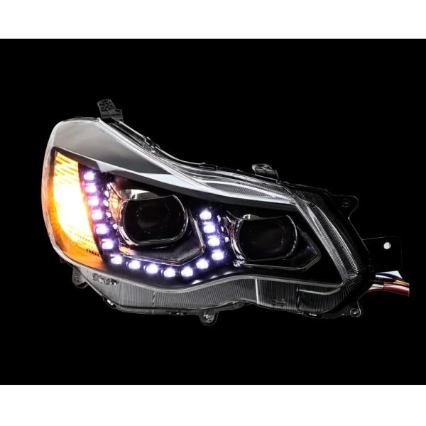 LED ヘッドライト XV GP スバル '12-'17 AOKEDING タイプB クリア