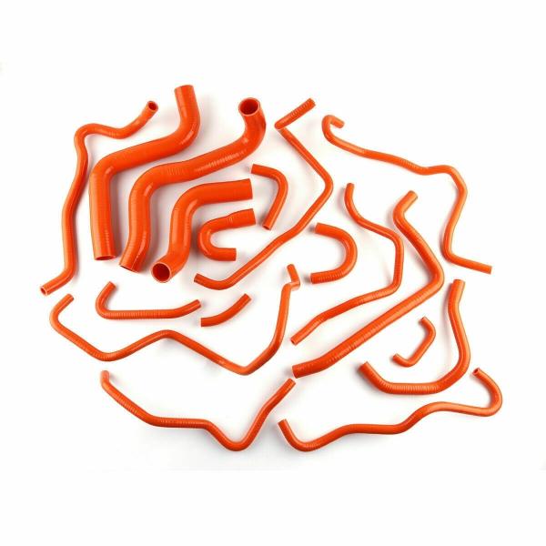 ラジエターホース SE3P RX-8 ヒーターホース クーラントホース 18点セット RX8 オレン...