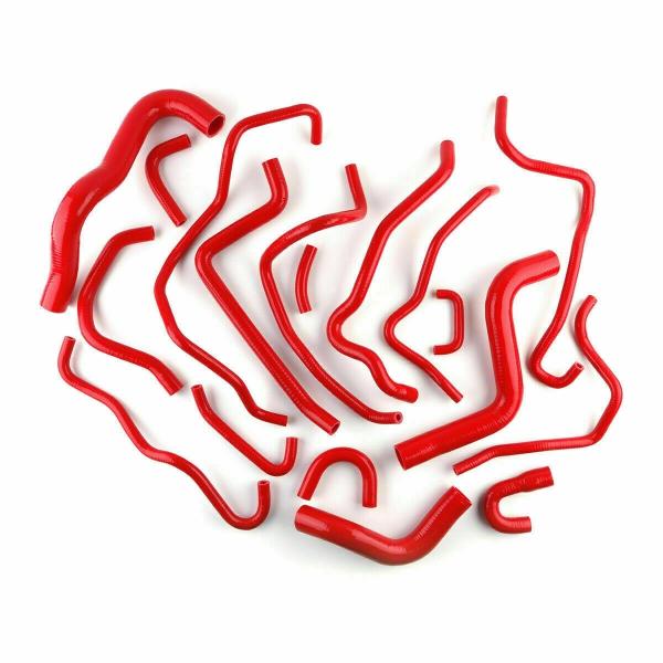 ラジエターホース SE3P RX-8 ヒーターホース クーラントホース 18点セット RX8 レッド...