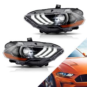 フォード LED ヘッドライト マスタング 18-22 VLAND : ジャパンネット