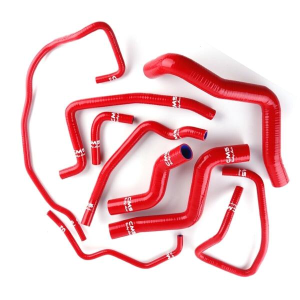 ラジエターホース SE3P RX-8 ヒーターホース クーラントホース 9点セット RX8 レッド ...