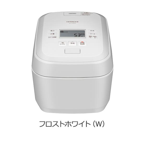 日立IHジャー炊飯器　ふっくら御膳　RZ-V100HM-W　5.5合炊き　日本製　RZV100HM　...