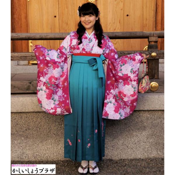 小振袖袴レンタル 二尺袖袴レンタル 卒業式袴 卒業袴 標準サイズ 謝恩会 着物レンタル 人気 フルセ...