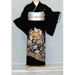 留袖レンタル 黒留袖 留め袖 結婚式 着物レンタル フルセット  母親 とめそで 正絹 高級 親族 ...