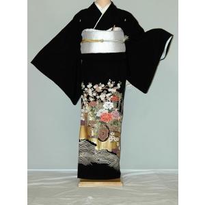 留袖レンタル ゆったりサイズ 大きいサイズ ヒップ108cm位まで 11号〜17号位迄 結婚式  正...