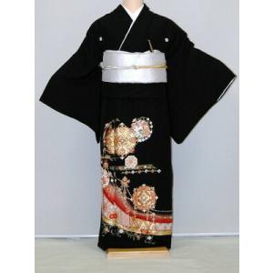 大きいサイズ 留袖レンタル H126cm位まで 17〜25号位迄 ビッグサイズ 結婚式 正絹  4L...