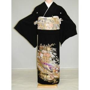 大きいサイズ 留袖レンタル H130cm位まで 19〜27号位迄 ビッグサイズ 結婚式 正絹  4L...