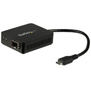 StarTech.com USB-C - 光ファイバー変換アダプタ オープンSFP US1GC30SFPの商品画像