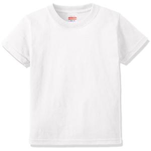 (ユナイテッドアスレ) UnitedAthle 5.6オンス ハイクオリティー Tシャツ 500102 [キッズ] 001 ホワイト 100の商品画像