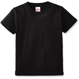 (ユナイテッドアスレ) UnitedAthle 5.6オンス ハイクオリティー Tシャツ 500102 [キッズ] 002 ブラック 100の商品画像