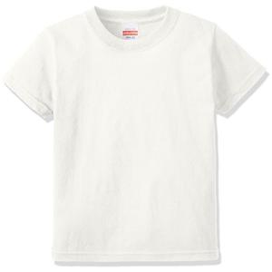 (ユナイテッドアスレ) UnitedAthle 5.6オンス ハイクオリティー Tシャツ 500102 [キッズ] 191 バニラホワイト 130の商品画像