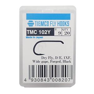 ティムコ (TIEMCO) フライフック スモールパック TMC102Y 9号 カーボンブラックの商品画像