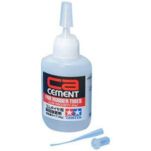 タミヤ OPパーツ ゴムタイヤ用 瞬間接着剤 低粘度タイプ 25g 54511